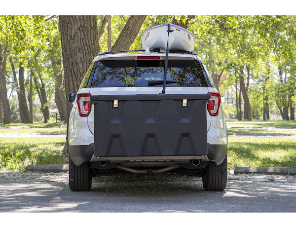 Hitch-Mounted Poly Cargo Carrier
