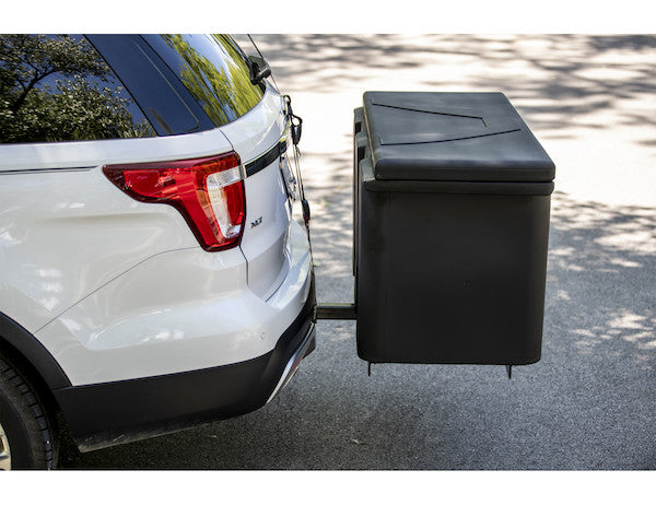 Hitch-Mounted Poly Cargo Carrier