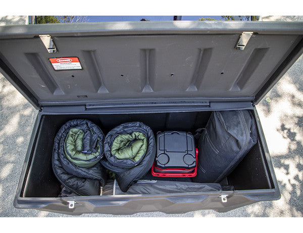 Hitch-Mounted Poly Cargo Carrier