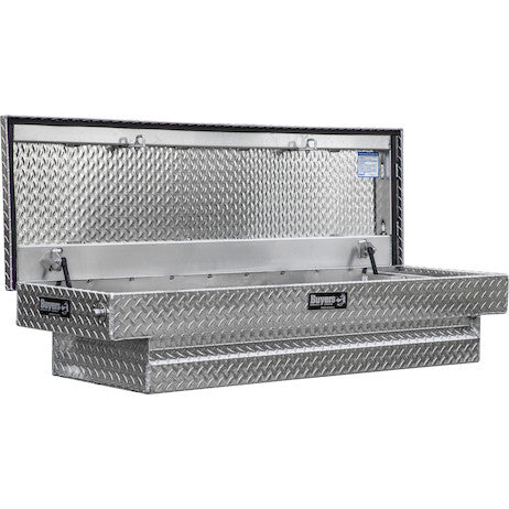 13x20x63 Inch Diamond Tread Aluminum Crossover Truck Tool Box 