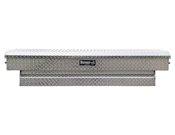 13x20x63 Inch Diamond Tread Aluminum Crossover Truck Tool Box 