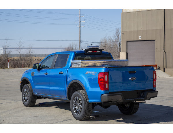 13x20x63 Inch Diamond Tread Aluminum Crossover Truck Tool Box 