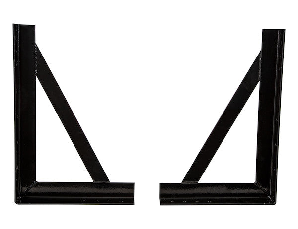 18x27 Inch Welded Black Formed Steel Mounting Brackets