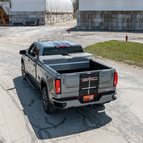 23x27x71 Inch Diamond Tread Aluminum Gull Wing Truck Box