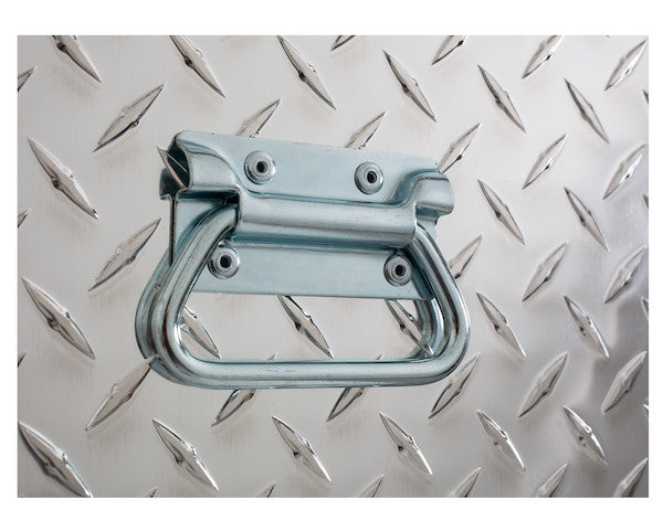 30(H) x 30/28(D) x 49(W) Inch Diamond Tread Aluminum All-Purpose Jumbo Chest