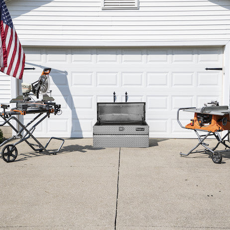42"-Inch Wide Diamond Tread Aluminum All-Purpose Chest
