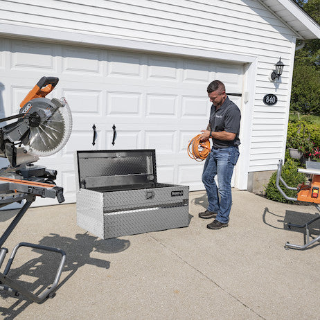 42"-Inch Wide Diamond Tread Aluminum All-Purpose Chest