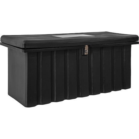 22.5x19.5/18.75x51/47 Inch Black Poly Multipurpose Chest