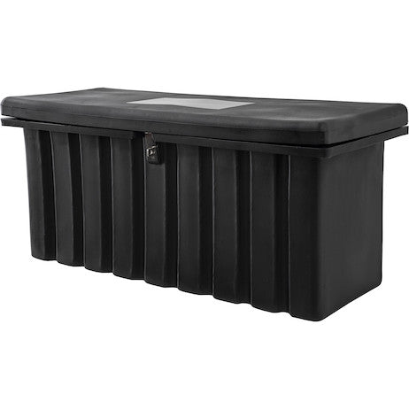 22.5x19.5/18.75x51/47 Inch Black Poly Multipurpose Chest
