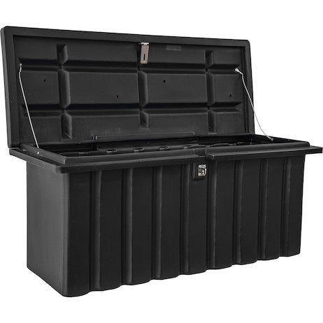 22.5x19.5/18.75x51/47 Inch Black Poly Multipurpose Chest