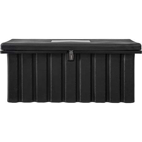 22.5x19.5/18.75x51/47 Inch Black Poly Multipurpose Chest