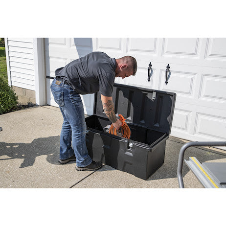 26x23x51 Inch Black Poly Multipurpose Chest 