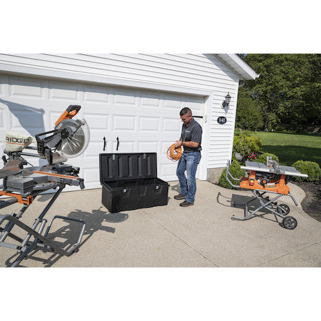 26x23x51 Inch Black Poly Multipurpose Chest 