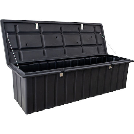 23Hx25Dx77W Inch Black Poly Multipurpose Chest 