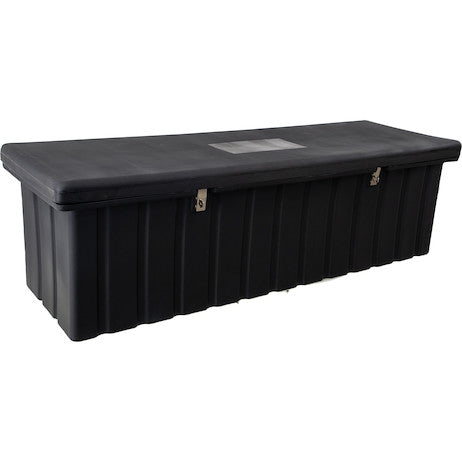 23Hx25Dx77W Inch Black Poly Multipurpose Chest 
