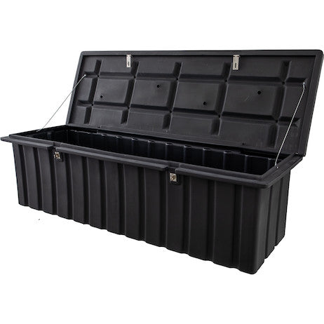 23Hx25Dx77W Inch Black Poly Multipurpose Chest 