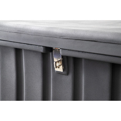 23Hx25Dx77W Inch Black Poly Multipurpose Chest 