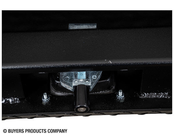 18x18x60 Inch Textured Matte Black Diamond Tread Aluminum Underbody Truck Box