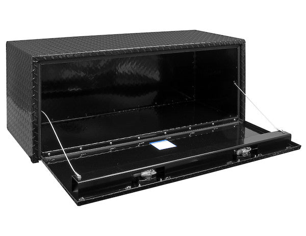 18x18x48 Inch Black Diamond Tread Aluminum Underbody Truck Box
