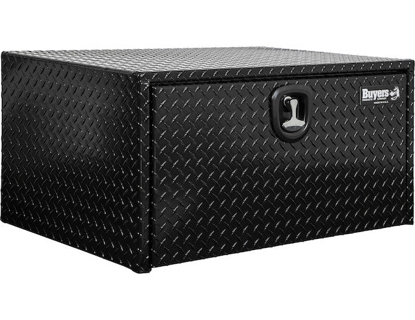 18x18x48 Inch Black Diamond Tread Aluminum Underbody Truck Box