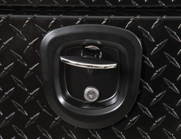 18x18x48 Inch Black Diamond Tread Aluminum Underbody Truck Box