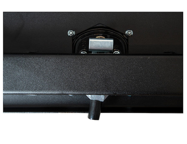 18x18x24 Inch Textured Matte Black Steel Underbody Truck Box with 3-Point Latch