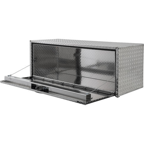 18x18x48 Inch Diamond Tread Aluminum Underbody Truck Box with 3-Pt. Latch