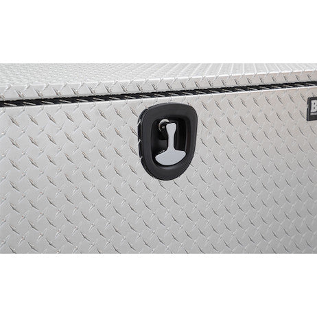 18x18x48 Inch Diamond Tread Aluminum Underbody Truck Box with 3-Pt. Latch
