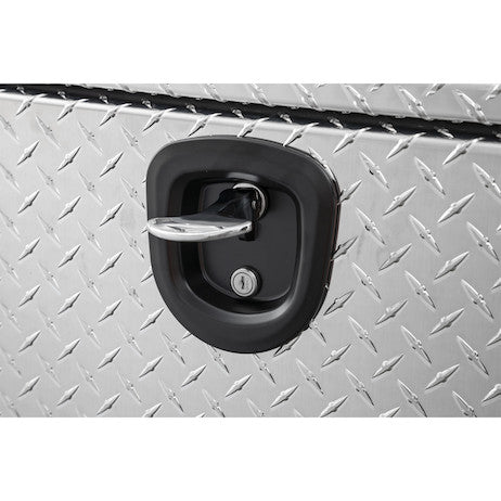 18x18x48 Inch Diamond Tread Aluminum Underbody Truck Box with 3-Pt. Latch
