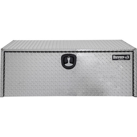 18x18x48 Inch Diamond Tread Aluminum Underbody Truck Box with 3-Pt. Latch