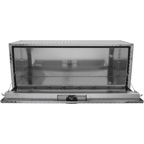 18x18x48 Inch Diamond Tread Aluminum Underbody Truck Box with 3-Pt. Latch