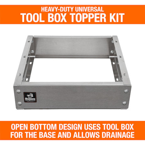 24-Inch Heavy Duty Universal Smooth Aluminum Toolbox Top Tray