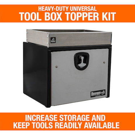 24-Inch Heavy Duty Universal Smooth Aluminum Toolbox Top Tray