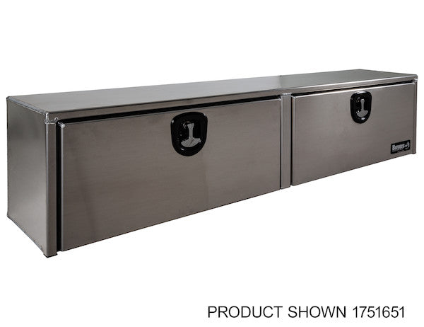 16x13x96 Inch Smooth Aluminum Topsider Truck Box