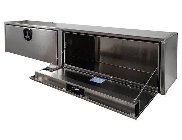 16x13x72 Inch Smooth Aluminum Topsider Truck Box