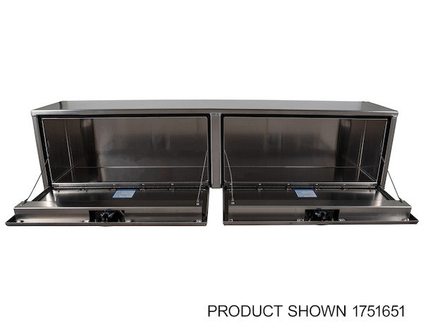 16x13x72 Inch Smooth Aluminum Topsider Truck Box