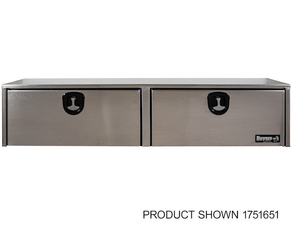 16x13x72 Inch Smooth Aluminum Topsider Truck Box