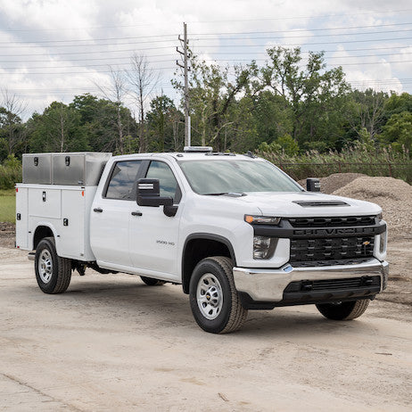 16x13x96 Inch Smooth Aluminum Topsider Truck Box