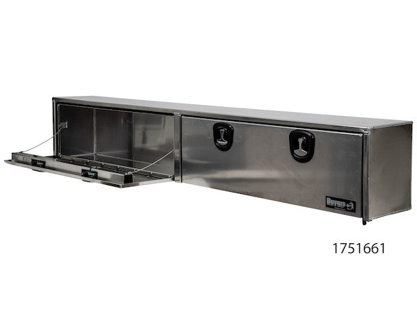 16x13x96 Inch Smooth Aluminum Topsider Truck Box