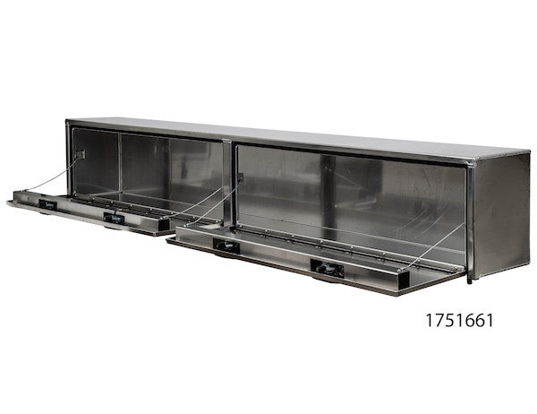 16x13x96 Inch Smooth Aluminum Topsider Truck Box