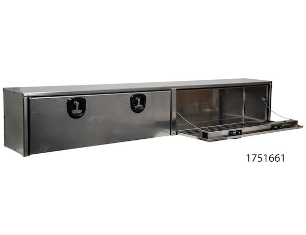 16x13x96 Inch Smooth Aluminum Topsider Truck Box