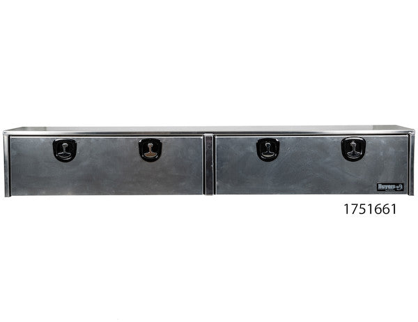 16x13x96 Inch Smooth Aluminum Topsider Truck Box