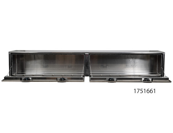 16x13x96 Inch Smooth Aluminum Topsider Truck Box