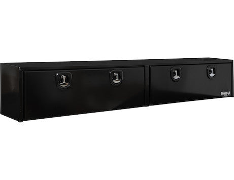 1752161 - 16x13x96 Inch Black Smooth Aluminum Topsider Truck Box