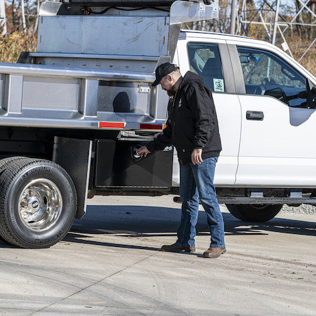 18x18x18 Inch Pro Series Black Steel Underbody Truck Box