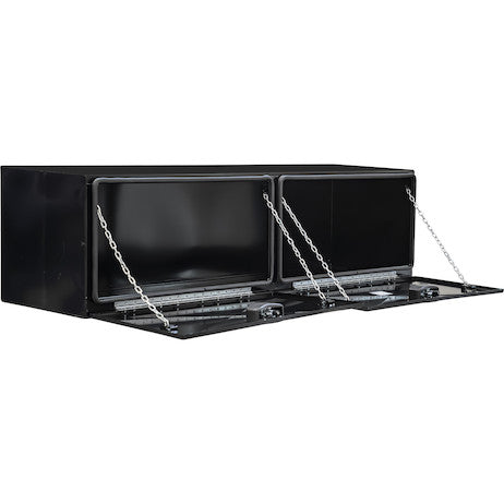 24x24x72 Inch Pro Series Black Steel Underbody Truck Box
