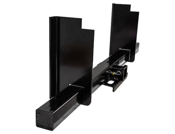 Class 5 62 Inch Service Body Hitch Receiver with 2-1/2 Inch Receiver Tube and 18 Inch Mounting Plates