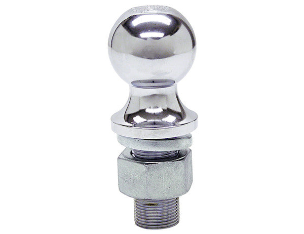 1802025 - 2-5/16 Inch Chrome Hitch Ball With 1-1/4 Inch Shank Diameter x 2-3/4 Inch Long