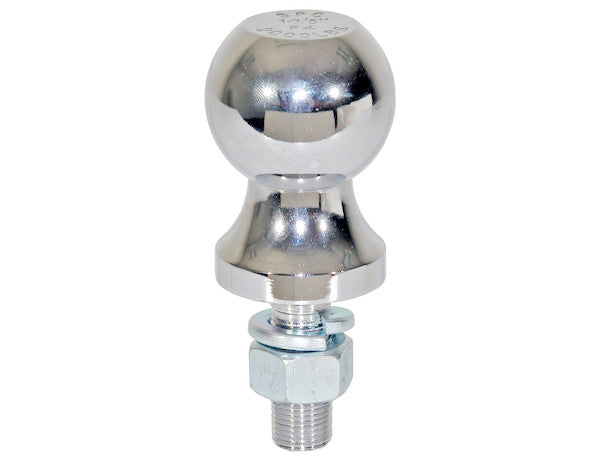 1802131 - 2 Inch Bulk Zinc Hitch Balls With 3/4 Inch Shank Diameter x 1-3/4 Long
