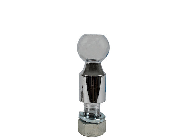 2-5/16 Inch Bulk Chrome Hitch Balls With 1-1/4 Shank x 2-1/2 Long + 2 Inch Riser